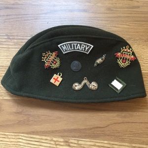 Vintage inspired military side cap Hat